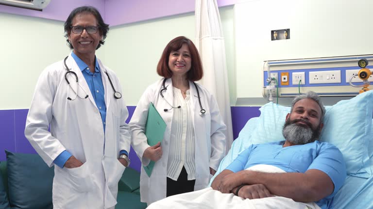 Expert Consultation Professional doctor consulting with patient about kidney health